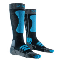 Носки X-Socks Ski JR 4.0 antracite melange/galactic blue G286