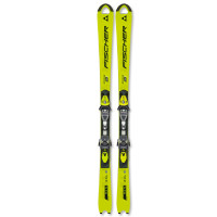 Горные лыжи Fischer RC4 Worldcup SL JR (130-150) M/O-Plate без креплений (2024)