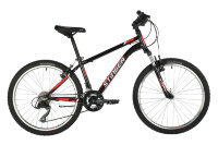 Велосипед Stinger Caiman MS 24" черный рама 14" (2021)