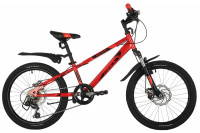 Велосипед Novatrack Extreme Disc 20" красный (2021)