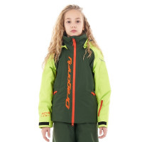Куртка утепленная Dragonfly Gravity for Teen Green - Orange (2024)