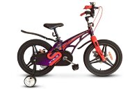 Велосипед Stels Galaxy Pro 14" V010 фиолетовый/красный (2021)