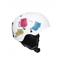Шлем Luckyboo Future белый-котята Шлем Luckyboo Future белый-котята