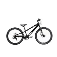 Велосипед Forward Spike 24 D черный/серебристый рама: 11" (2023)