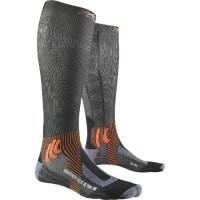 Носки X-Socks Run Helix Retina stone grey melange/x-orange G205 Носки X-Socks Run Helix Retina stone grey melange/x-orange G205