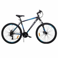 Велосипед Stels Navigator-700 27.5" MD Z010 (м) черный/голубой рама: 21" (2025) Велосипед Stels Navigator-700 27.5" MD Z010 (м) черный/голубой рама: 21" (2025)