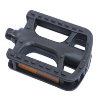 Педали Horst со светоотражателями пластиковые ось 1/2" 95x70 мм черные Педали Horst со светоотражателями пластиковые ось 1/2" 95x70 мм черные