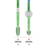 Вешка Liski Top 27 Arrows 34 с механической флекс-зоной красная (10030M AS R) Вешка Liski Top 27 Arrows 34 с механической флекс-зоной красная (10030M AS R)