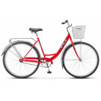 Велосипед Stels Navigator-345 28" Z011 красный рама: 20" (сборная корзина) (2024)