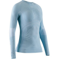 Рубашка женская X-Bionic Energy Accumulator 4.0 Shirt LG SL WMN ice blue/arctic white A214