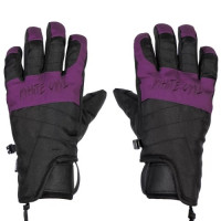 Перчатки White Owl Pro gloves WMNS черные с пурпурным Перчатки White Owl Pro gloves WMNS черные с пурпурным