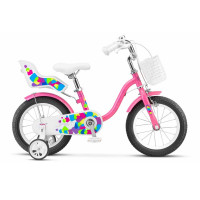 Велосипед Stels Jast KB 16" Z010 розовый рама: 8" (2024)