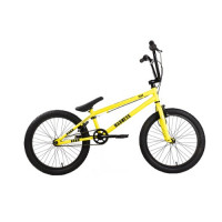 Велосипед Stark Madness BMX 1 20" лимонный/черный/черный (2025)