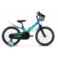 Велосипед Stels Flash KR Z010 18" синий/зеленый (2024)