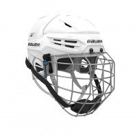 Шлем с маской Bauer Re-Akt 55 Combo SR white (1063649) Шлем с маской Bauer Re-Akt 55 Combo SR white (1063649)