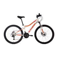 Велосипед Stark Slash 26.1 D белый/оранжевый/красный рама: 14.5" (2024)