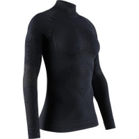 Рубашка женская X-Bionic Energy Accumulator 4.0 Shirt Turtle Neck LG SL WMN black/black B002