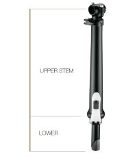 ZOOM Вынос складной телескопический со штоком FB-D308NRB-5, правосторонний, L:313-435мм, шток 105мм, чёрный ZOOM Вынос складной телескопический со штоком FB-D308NRB-5, правосторонний, L:313-435мм, шток 105мм, чёрный