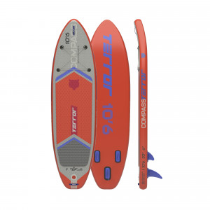 Sup-доска надувная Terror Compass 10&#039;6x33&quot;x6&quot; red (2024) 