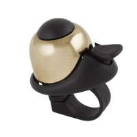 Звонок M-Wave 5-420067 мини D=36 мм, алюминий/пластик, золотистый Звонок M-Wave 5-420067 мини D=36 мм, алюминий/пластик, золотистый