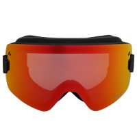 Маска White Owl FA-030 размер M/L оранжевая с черным Маска White Owl FA-030 размер M/L оранжевая с черным