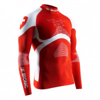 Термофутболка X-Bionic Energy Accumulator 4.0 Patriot Turtle Neck LG SL Switzerland T021 Термофутболка X-Bionic Energy Accumulator 4.0 Patriot Turtle Neck LG SL Switzerland T021