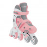 Коньки роликовые Globber Learning Skates 2in1 пастельно-розовые - Коньки роликовые Globber Learning Skates 2in1 пастельно-розовые