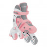 Коньки роликовые Globber Learning Skates 2in1 пастельно-розовые - Коньки роликовые Globber Learning Skates 2in1 пастельно-розовые