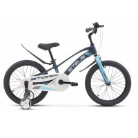 Велосипед Stels Storm KR 18" Z010 темно-синий/зеленый рама: 9" (2024)