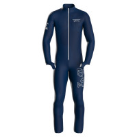 Спусковой комбинезон с защитой Energiapura Racing Suit Black/Dark Blue Thermic SR флис Спусковой комбинезон с защитой Energiapura Racing Suit Black/Dark Blue Thermic SR флис