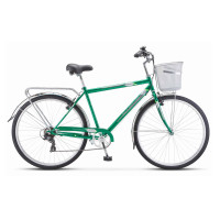 Велосипед Stels Navigator-350 V 28" Z011 зеленый рама: 20" (2024)