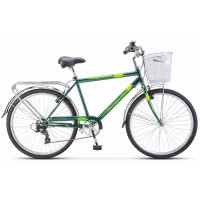 Велосипед Stels Navigator-250 V 26" Z010 зеленый рама: 19" (2024)