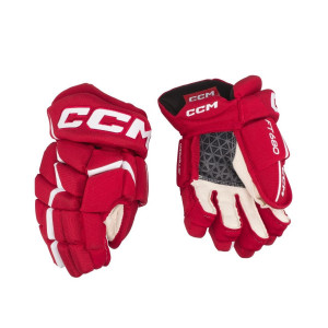 Перчатки CCM JetSpeed FT680 JR red/white 