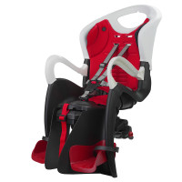 Сиденье заднее BELLELLI TIGER EASY DREAM WHITE-RED, крепление на багажник Сиденье заднее BELLELLI TIGER EASY DREAM WHITE-RED, крепление на багажник