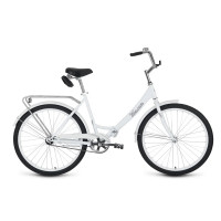 Велосипед Forward-Kama 26" белый/серебристый рама: 18.5" (2024)