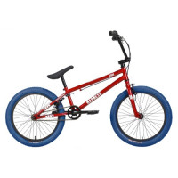 Велосипед Stark Madness BMX 1 20" красный/серебристый/темно-синий (2024)