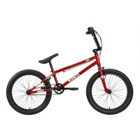 Велосипед Stark Madness BMX 1 20" красный/серебристый/черный (2024)