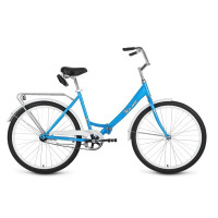 Велосипед Forward-Kama 26" голубой/серебристый рама: 18.5" (2024)