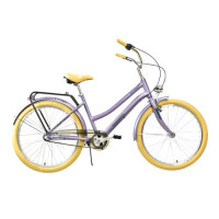 Велосипед Stark Comfort Lady 3speed сиреневый матовый металлик/серый/бежевый рама: 18" (2024)