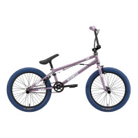 Велосипед Stark Madness BMX 2 20" фиолетово-серый/перламутр/темно-синий (2024)