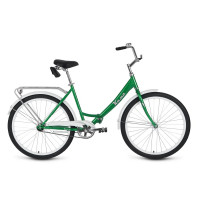 Велосипед Forward-Kama 26" зеленый/серебристый рама: 18.5" (2024)