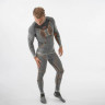 Рубашка мужская X-Bionic Merino Shirt LG SL Men black/grey/orange B080 - Рубашка мужская X-Bionic Merino Shirt LG SL Men black/grey/orange B080