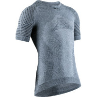 Футболка мужская X-Bionic Invent 4.0 LT Shirt SH SL Men grey melange/anthracite G143