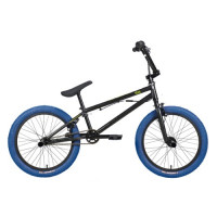 Велосипед Stark Madness BMX 3 20" антрацитовый матовый/глянцевый, зеленый/темно-синий (2024)