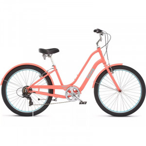 Велосипед Schwinn Sivica 7 Women 26&quot; коралловый рама M (17.5&quot;) (Демо-товар, состояние идеальное) 