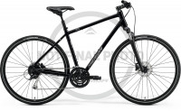 Велосипед Merida Crossway 100 28" GlossyBlack/MattSilver Рама: S (2022)