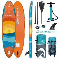 SUP-доска надувная с веслом продвинутая Spinera Supventure 10'6" Sunset DLT S24