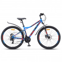 Велосипед Stels Navigator-710 MD 27.5" V020 (м) серый/красный рама: 18" (2025) Велосипед Stels Navigator-710 MD 27.5" V020 (м) серый/красный рама: 18" (2025)