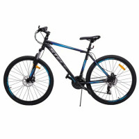 Велосипед Stels Navigator-700 MD 27.5" Z010 (м) черный/голубой рама: 17.5" (2025) Велосипед Stels Navigator-700 MD 27.5" Z010 (м) черный/голубой рама: 17.5" (2025)